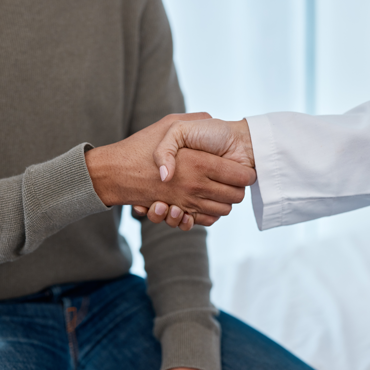 Händeschütteln – Vertrauen